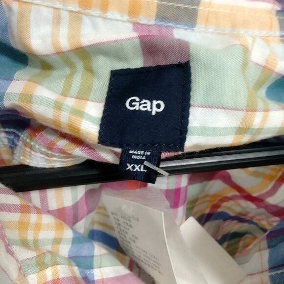 Gap, Men's Buttoned Short Sleeved Top - Picture 2 of 8